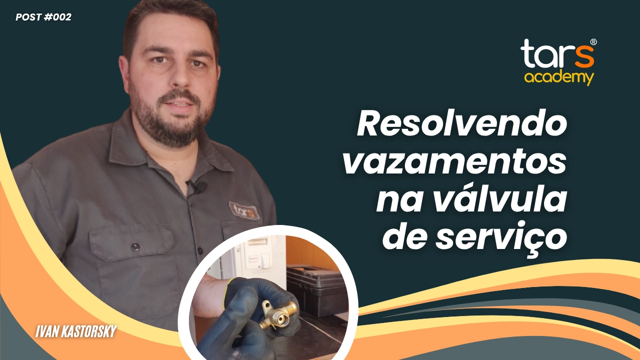 Resolvendo Vazamentos na Válvula de Serviço